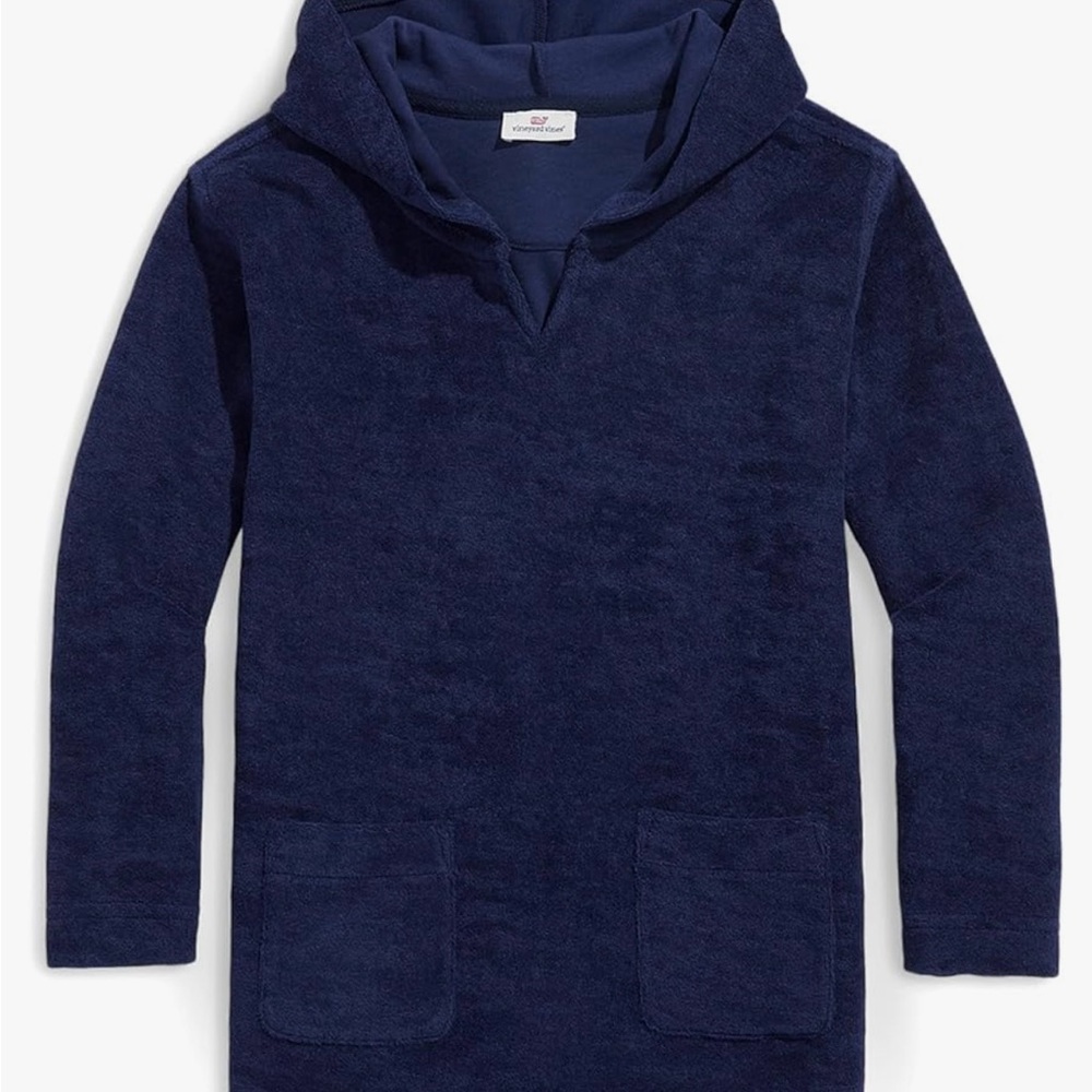 Vineyard Vines Terry Towel Hoodie Kids Small